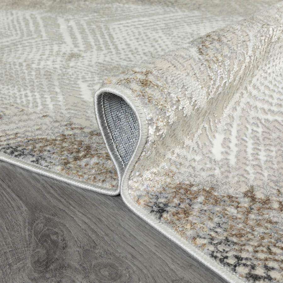 Ковер ROMANCE 0.6*1 дизайн T1487RC L.GREY/L.GREY, предпросмотр